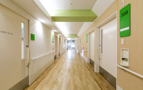 一般病棟19床完備、全部屋個室です。